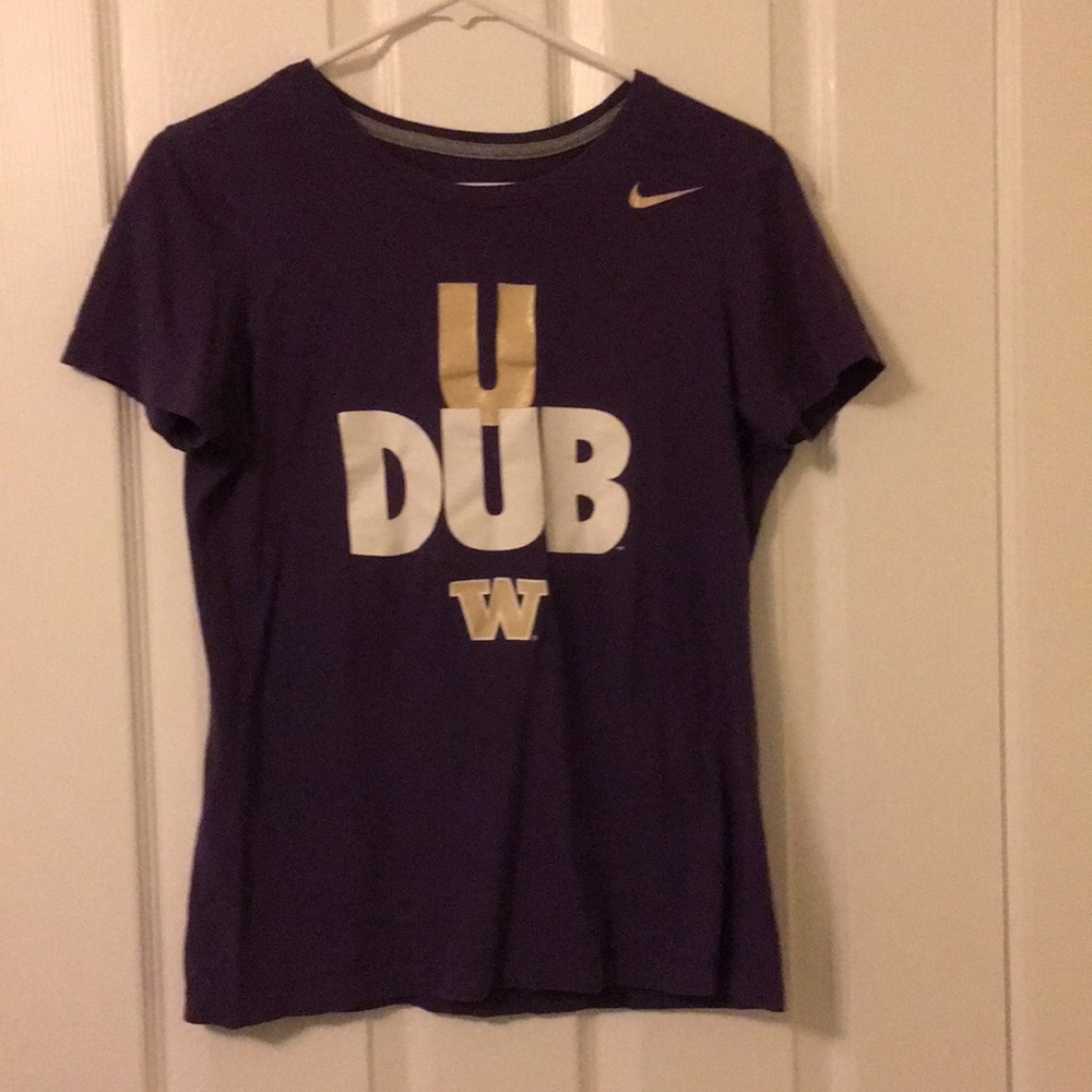 U Dub purple t-shirt